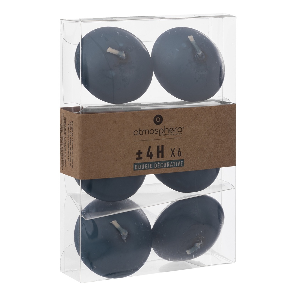 Bougie flo hugo can 4.5 x6