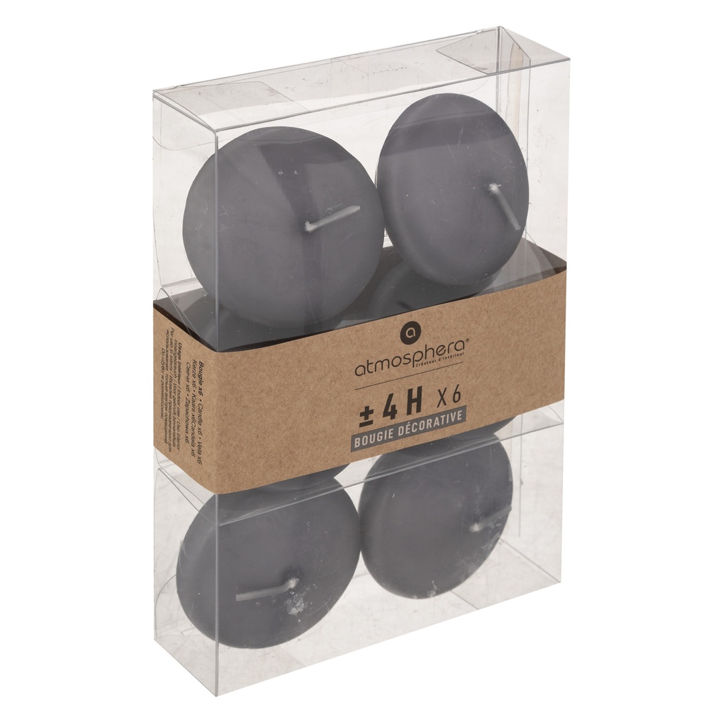 Bougie flo hugo gr 4.5 x6