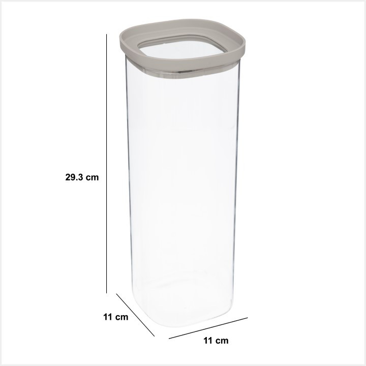 Bocal verre+silicone 2l hermet