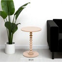 Table cafe alix noisette