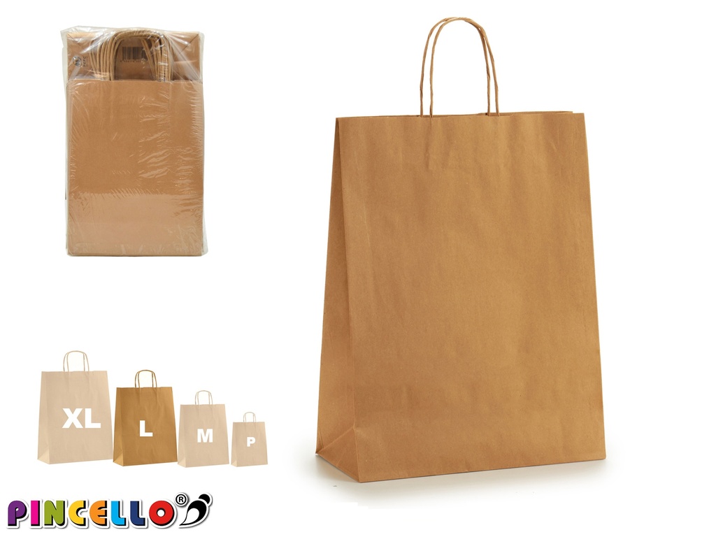 Sac papier hawanna kraft moy