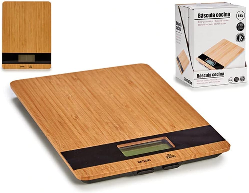 Balance digital bambou