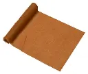 Chemin de table mousseline moutarde 28cmx5m