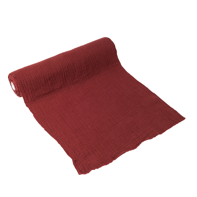 Cdt gaze de coton amarante 30cmx3m