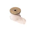 Ruban gaze de coton creme 4.5cmx3m sur bobine bois