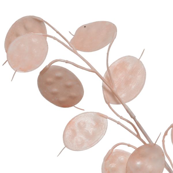 Tige eucalypus rosé blanc en plastique