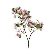 Fleur polyester-rose