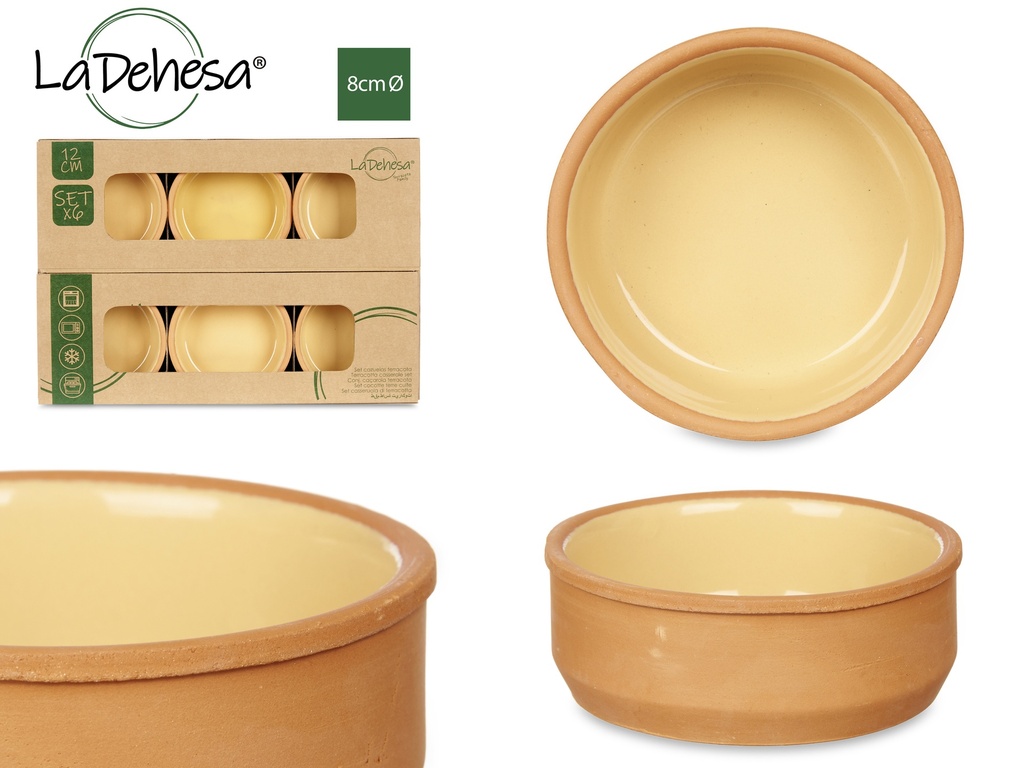 Moule argile 12 cm couleur moutarde