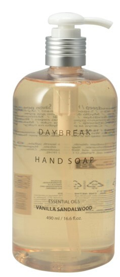 Savon pour les mains jaune