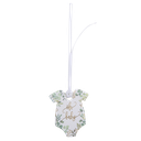 10 etiquettes oh baby vegetal et or body 5x6cm