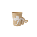 8 gobelet dinosaure kraft et blanc 255ml
