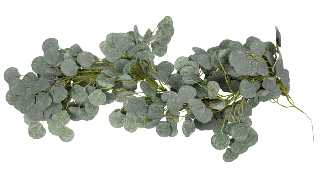 Descente d'eucalyptus - vert blanch i - 1,05 m