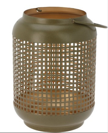 Lanterne à suspendre avec poignée - vert