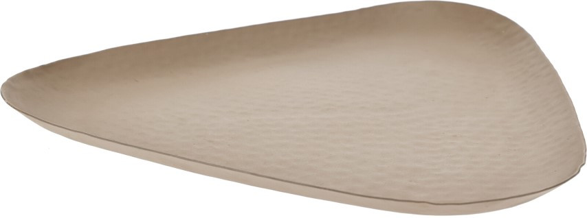 Plateau taupe 21.5x20.5cm