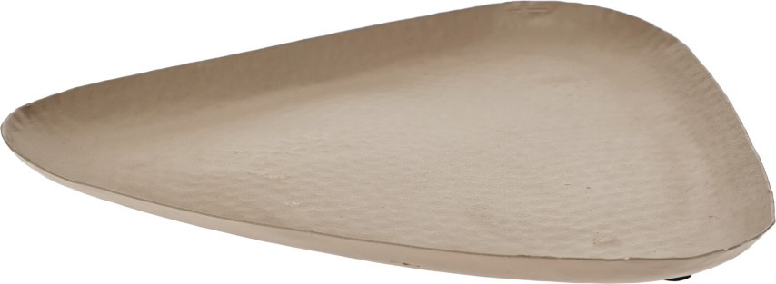 Plateau taupe 25.5x26cm