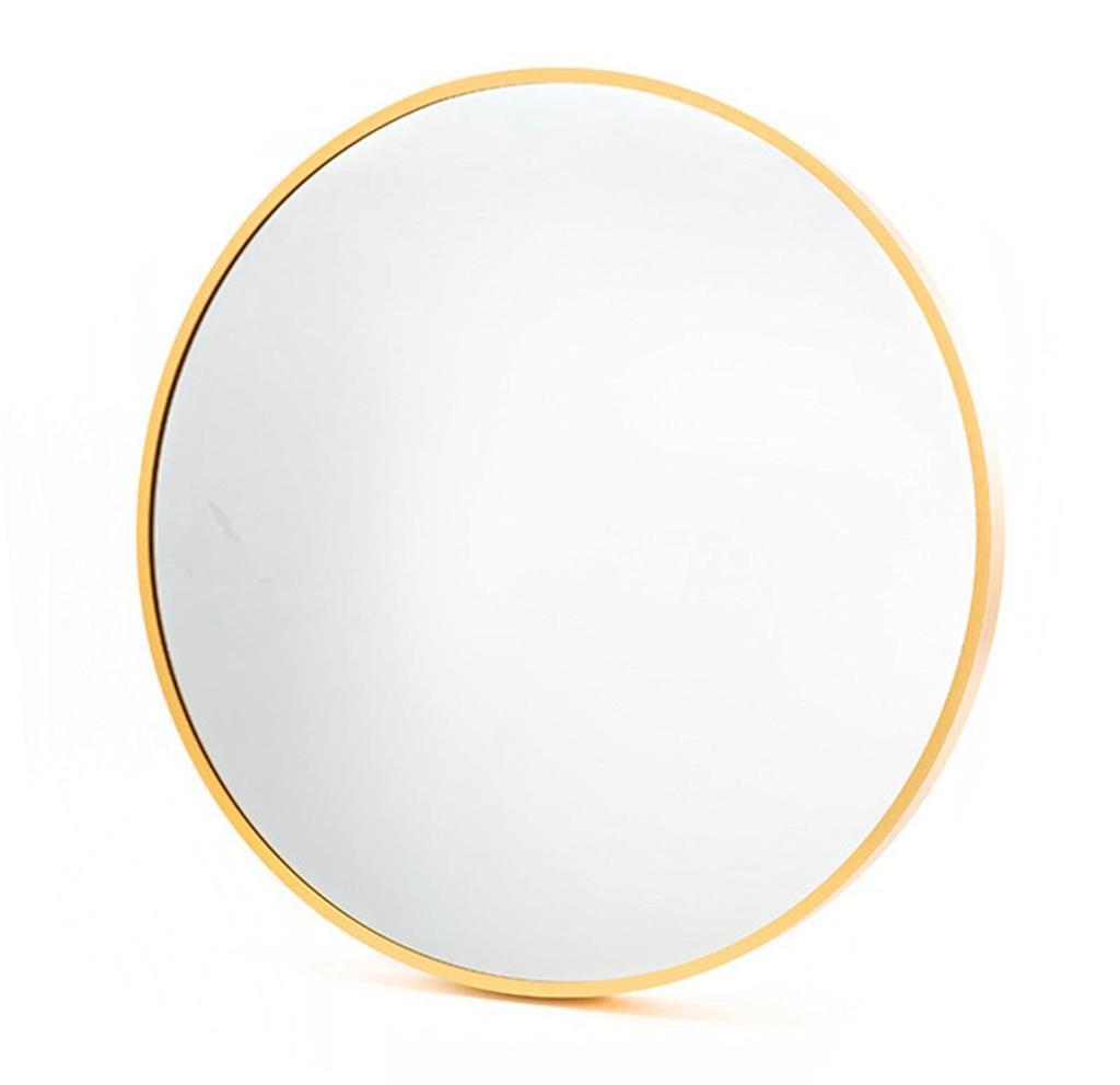 Mirroir rond or 25 cm