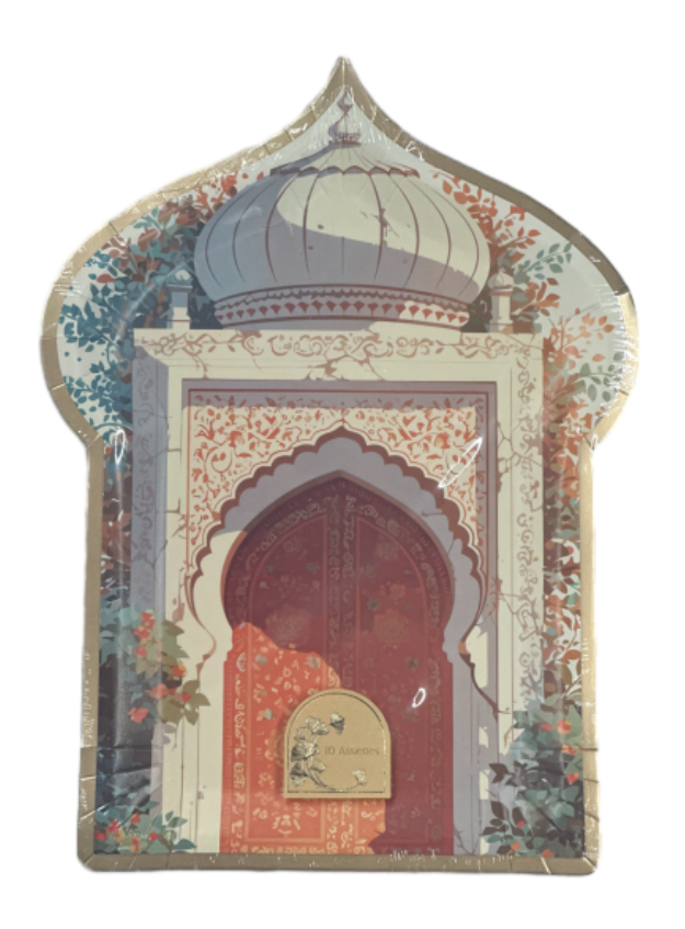 Assiette jaipur x10 gm (30x22cm)