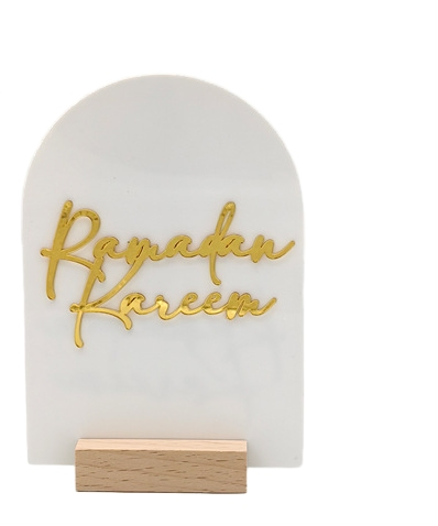 Deco de table "ramadan kareem"