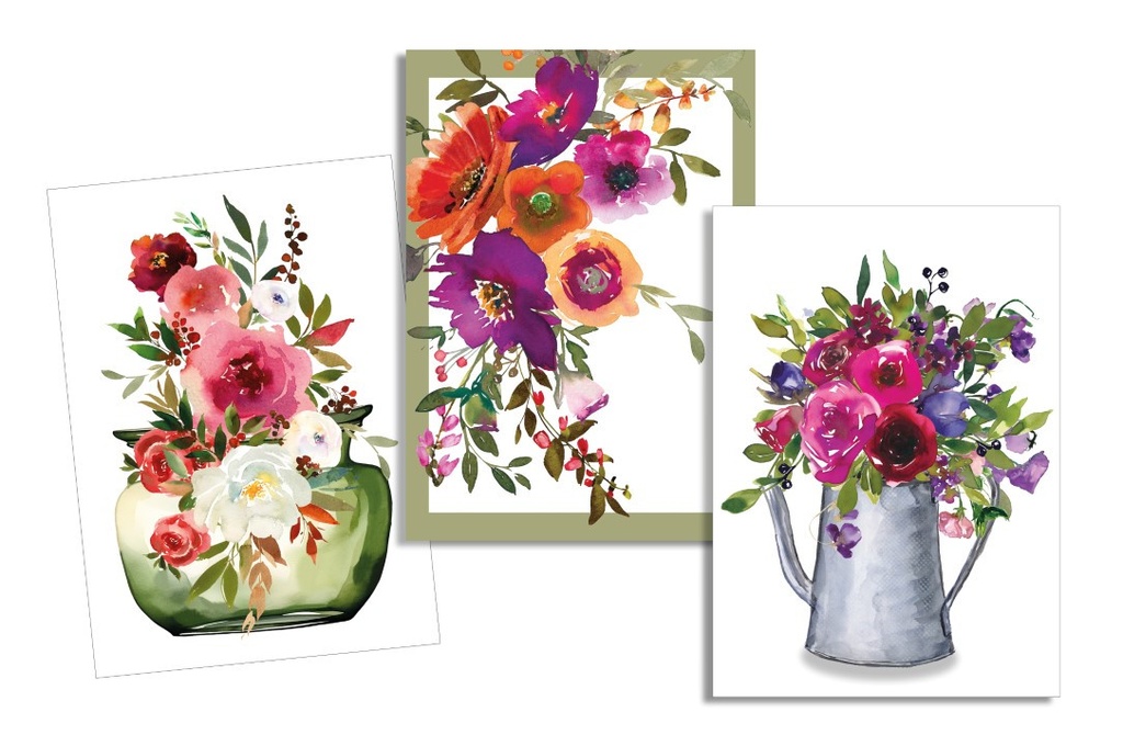 Anemone torchon 50x70