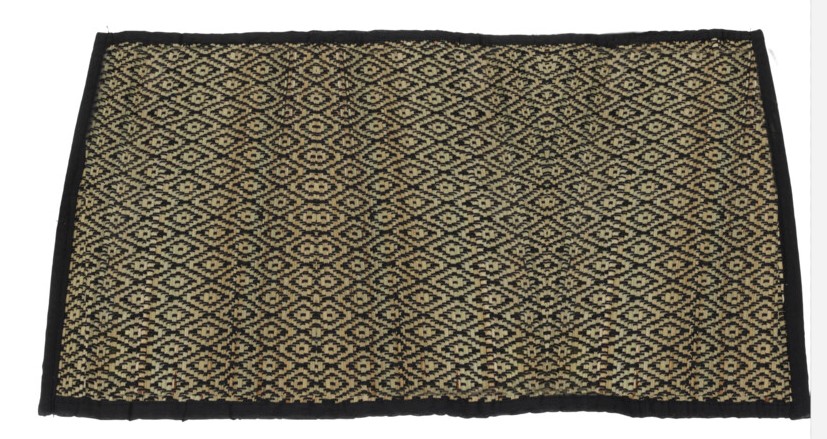 Set de table noir 30x180 cm