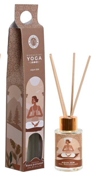 Diffuseur d'ambiance en verre "aqua zen" 30 ml