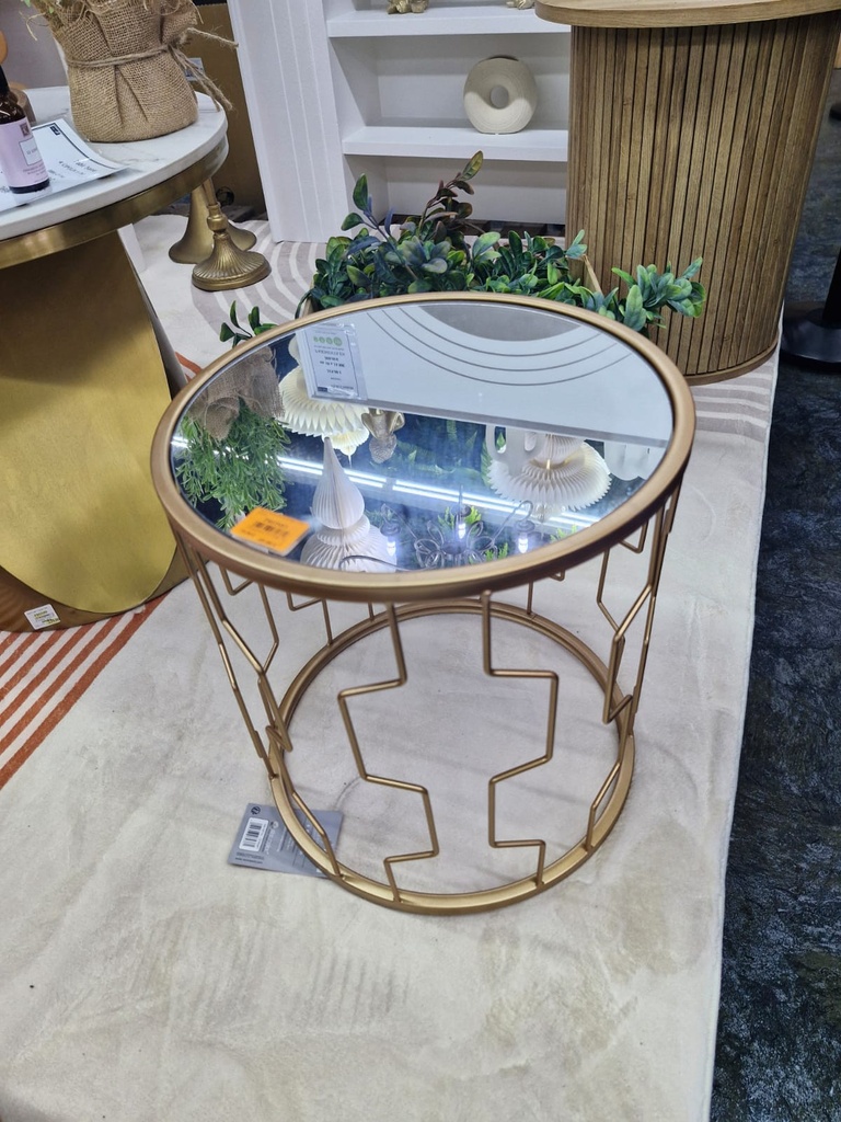 Tables basses dorees artdek  s ( 35 h37cm)