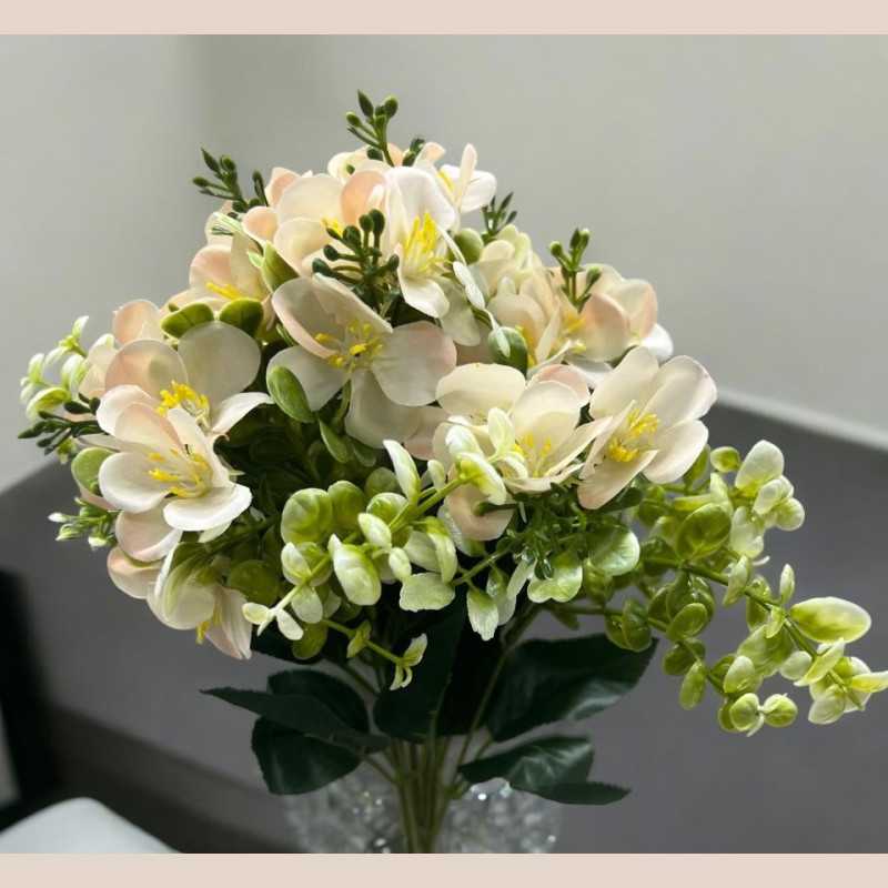 Bouquet freesia beige