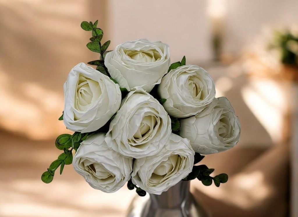 Bouquet rose blanc