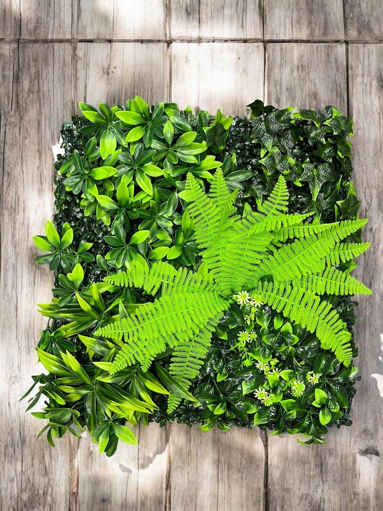 Plaque verdure 50x50 cm