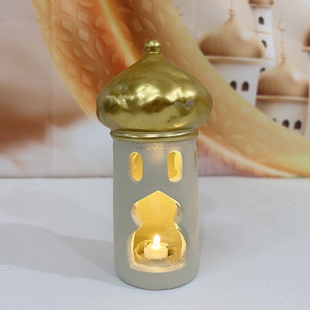 Mosquée led  9x9x17.5cm