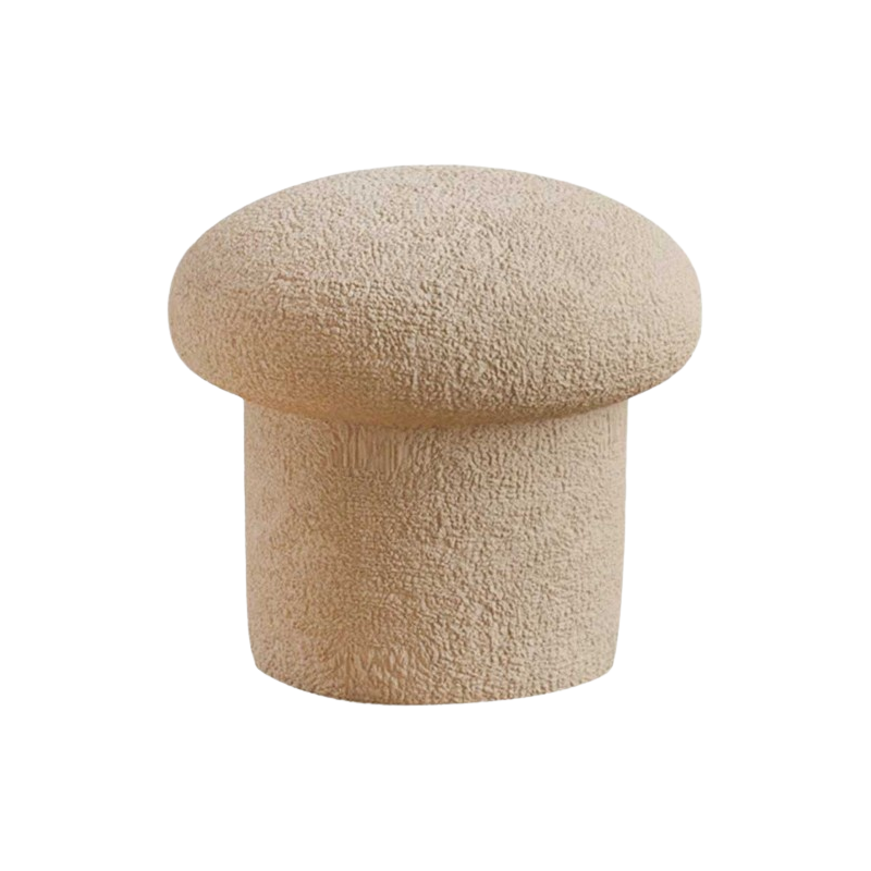 Pouf champi beige
