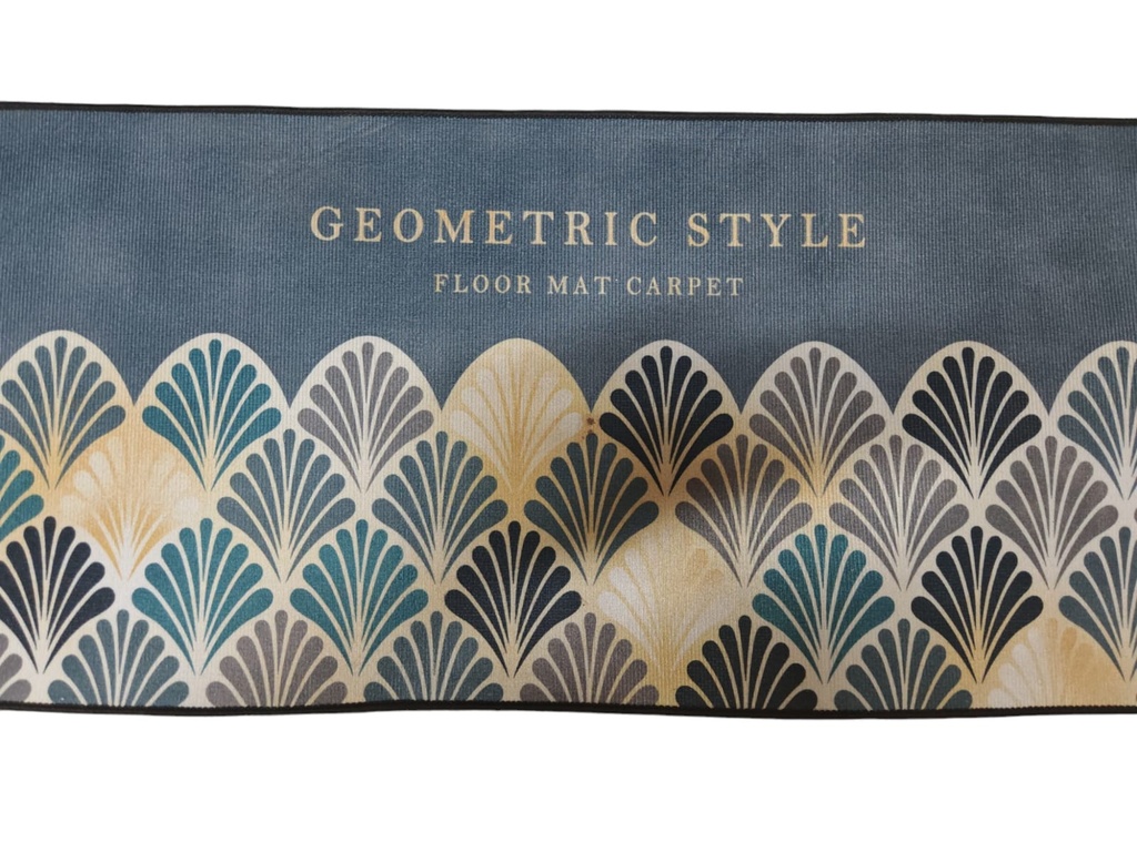 Tapis 40 120cm "marbre gris"