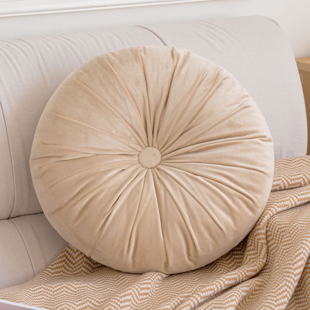 Coussin "fiora" beige