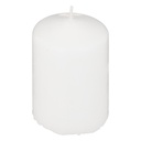 Bougie x3 many blanc 5x7.5