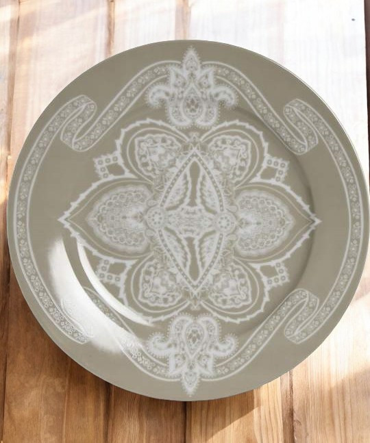Grande assiette mandala