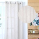 Iguapo voile 140x260 blanc