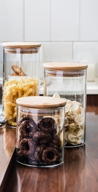 Bocal en bambou  600 ml