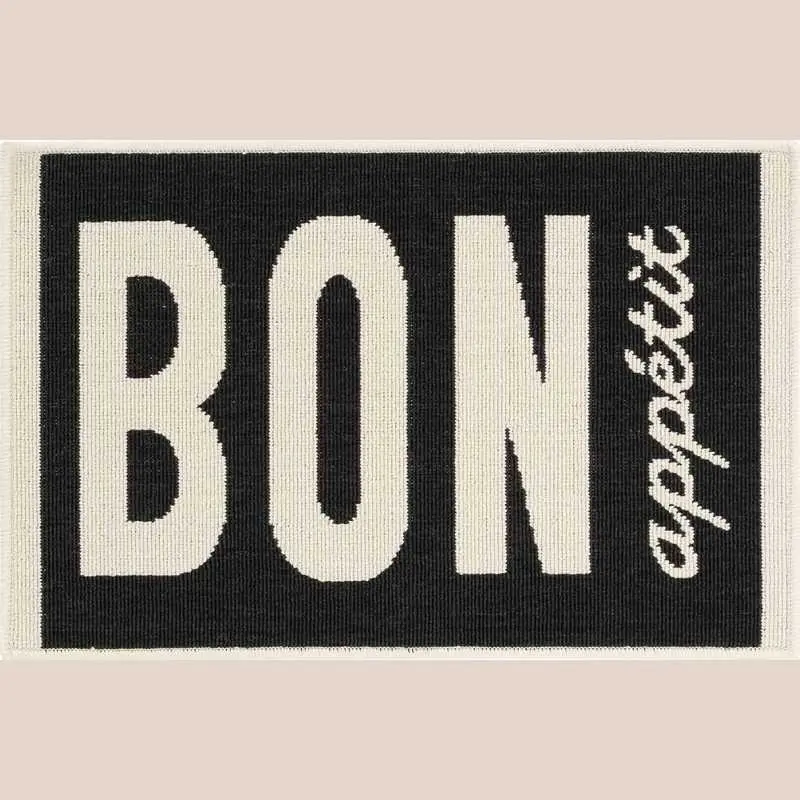 Tapis rectangle 50 x 80 cm bouclette appetito