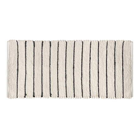 Tapis microfibre raye 50x120