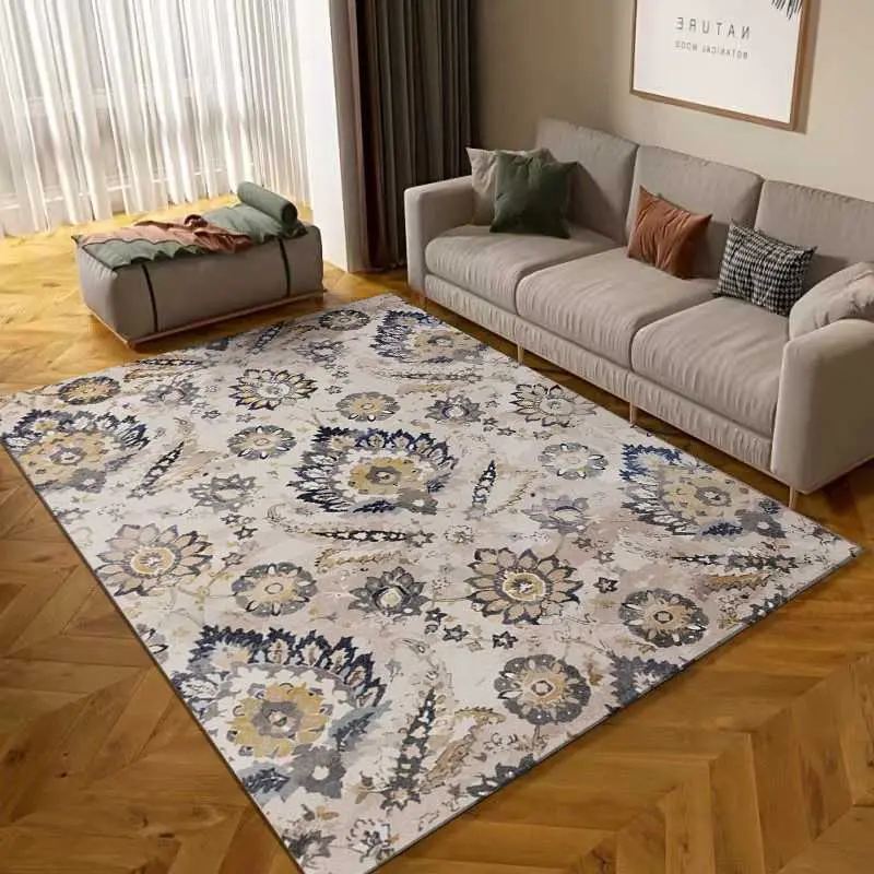 Tapis "feuilles d'aurore" - 160x230 cm