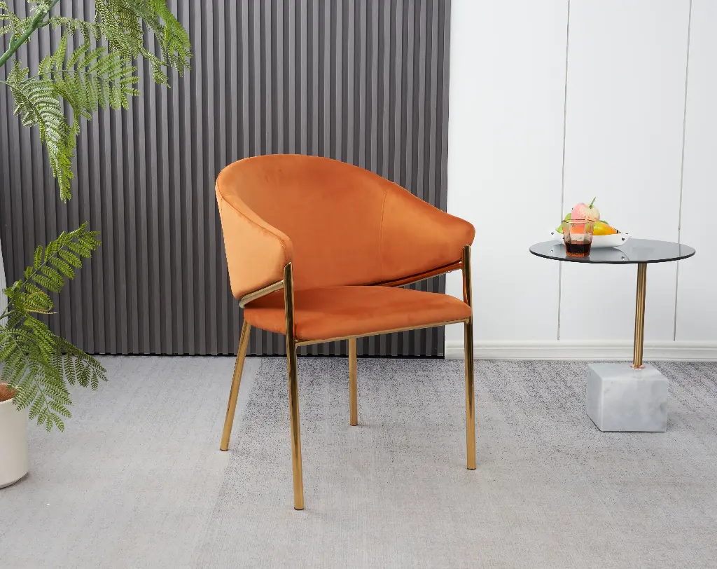 Chaise de salle à manger Letizia - Rouille