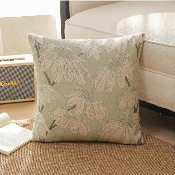 Coussin eva light green 45x45cm