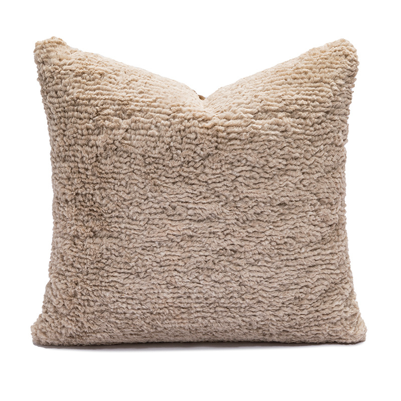 Coussin sophia taupe 45x45cm