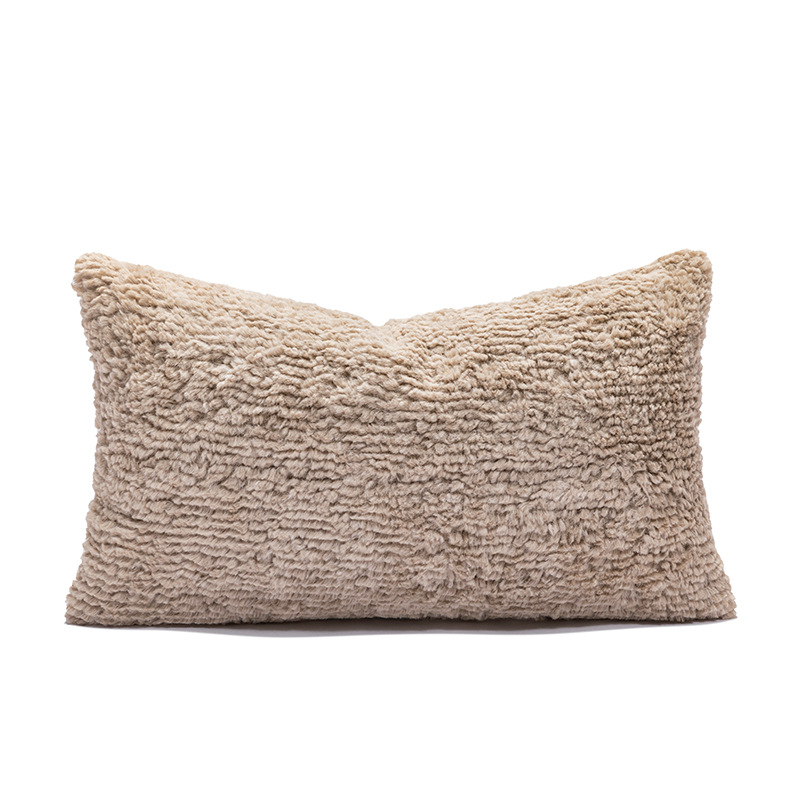 Coussin sophia taupe 30x50cm