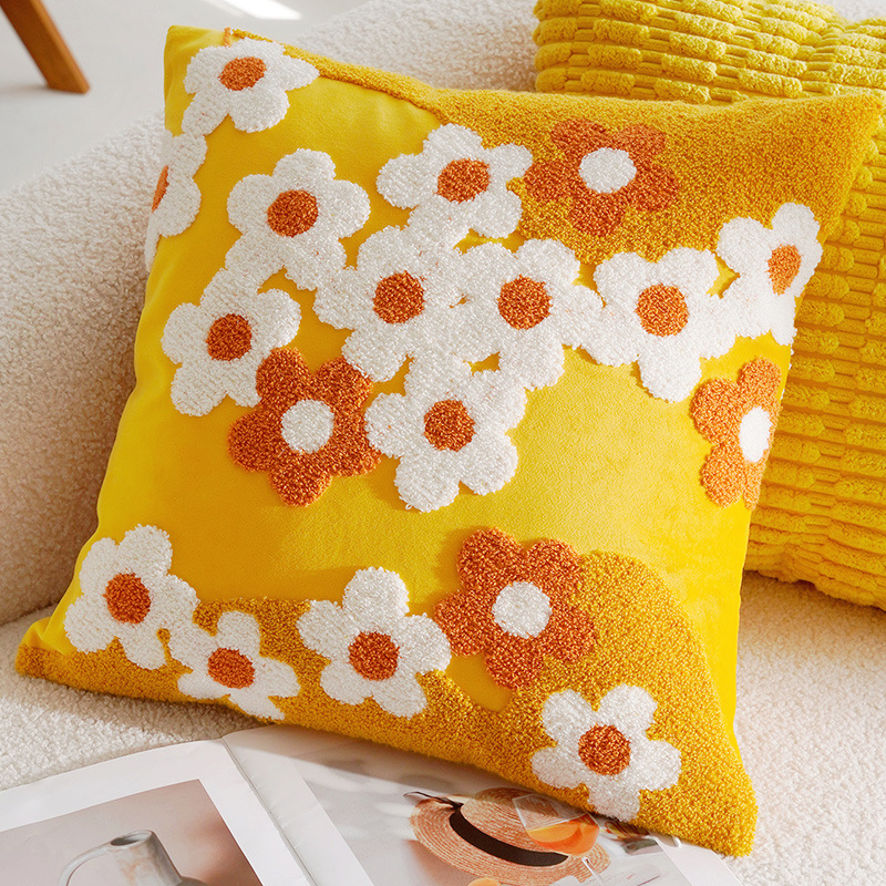 Coussin stella orange 45x45cm