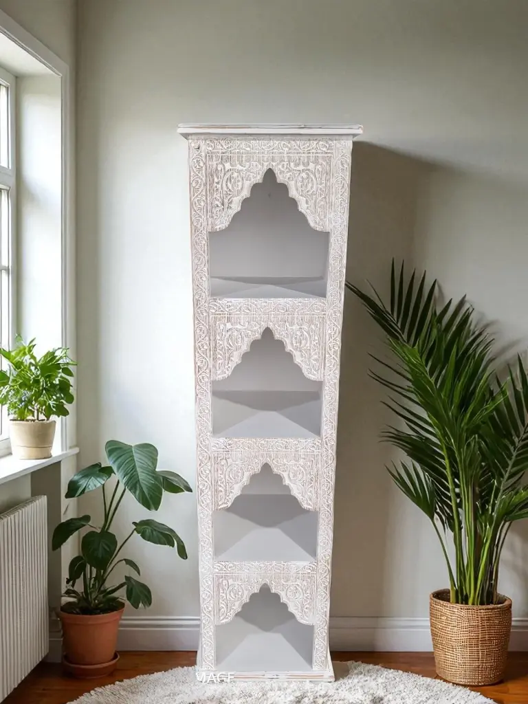 Bibliotheque "Khali" 4 niches