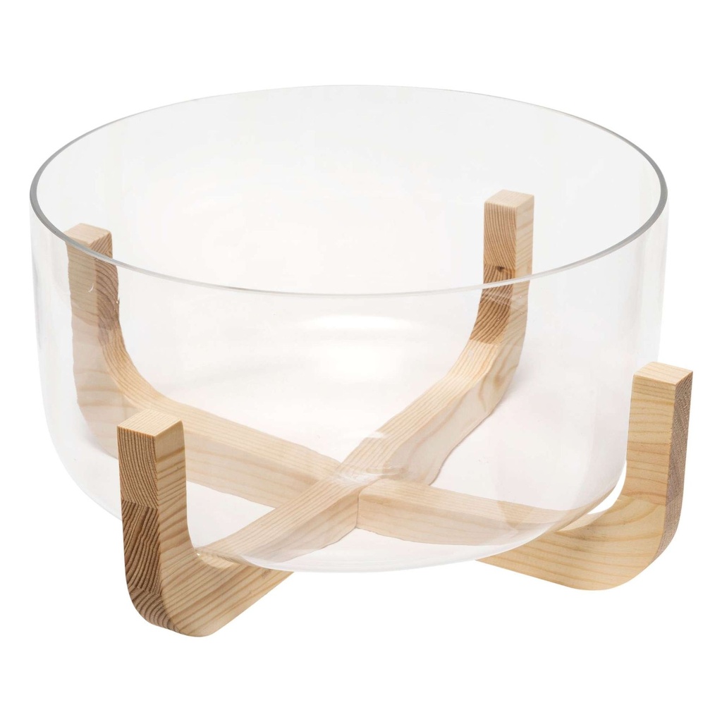 Saladier verre transp arha d24