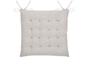 Galette de chaise ombrage vert 38x38