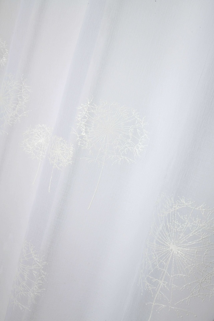 Voilage blowing blanc 140x260