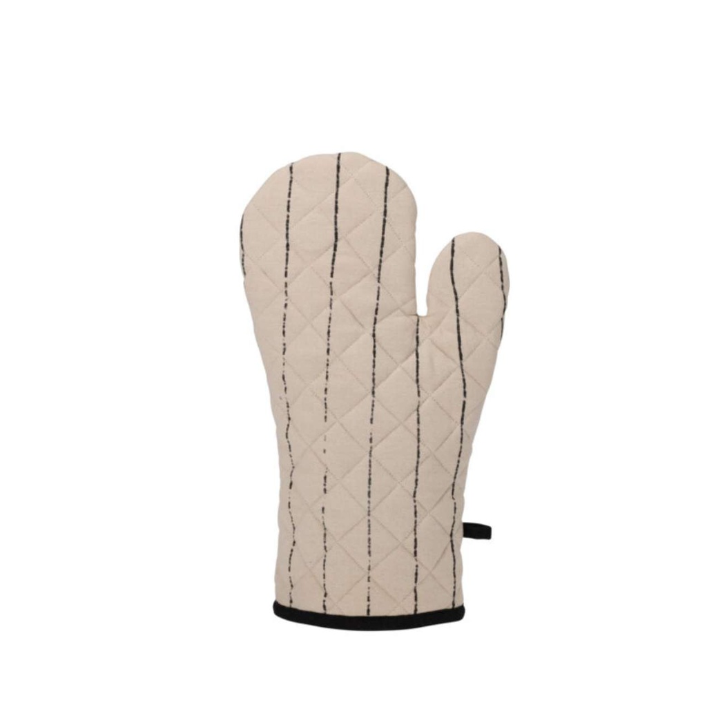 Gant de cuisine beige